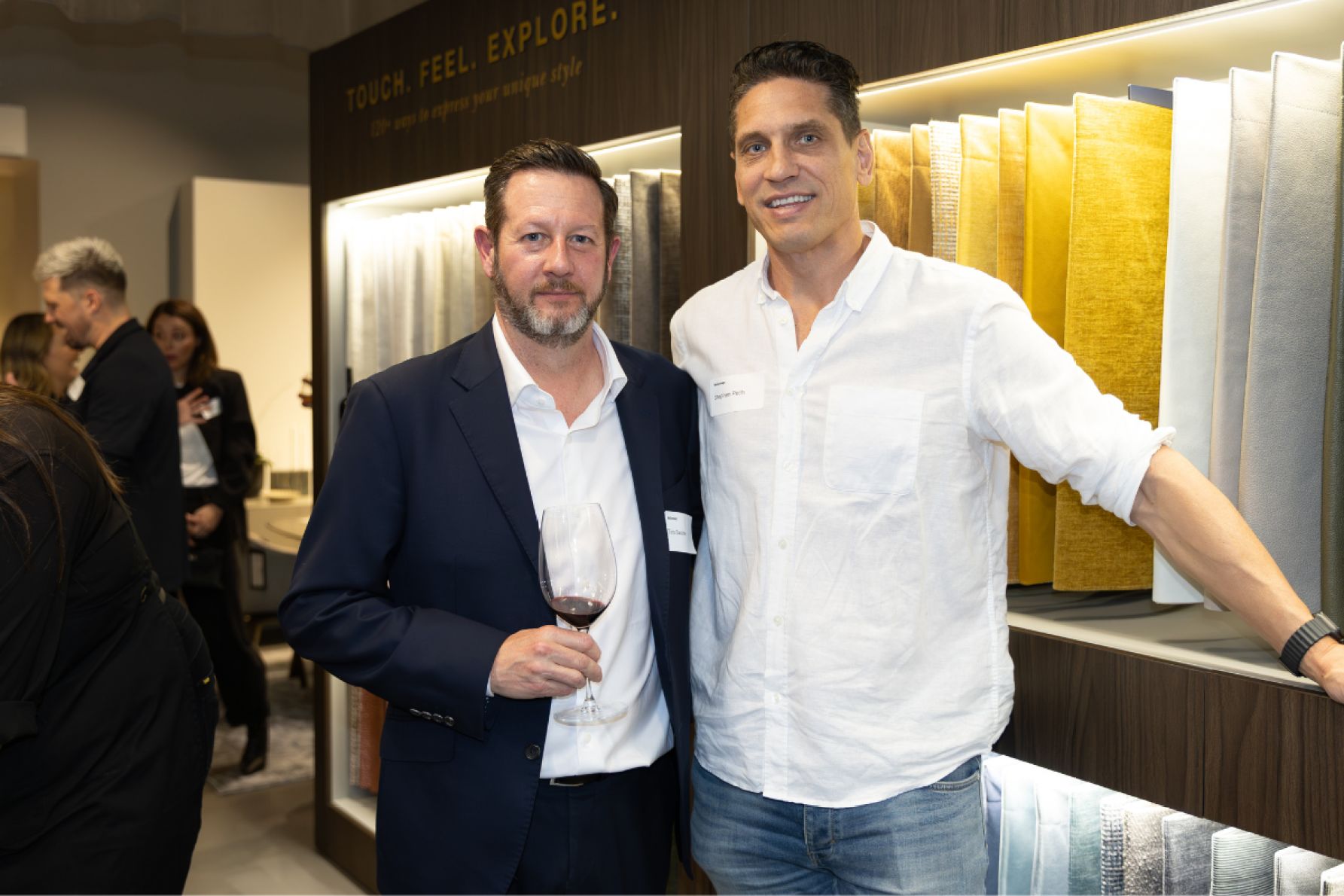 Tim Swaine and Stephen Pech