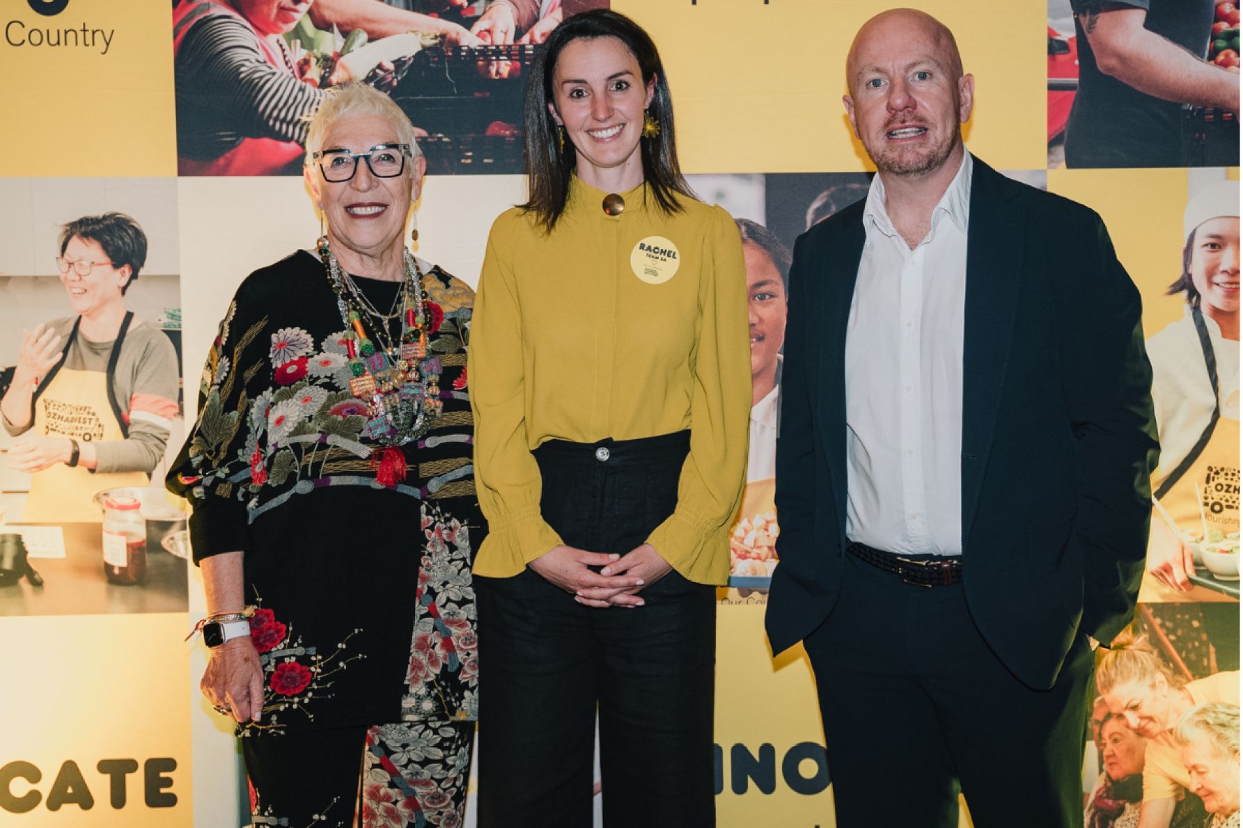 Ronni Kahn, Rachel Hibble and Ben Webb