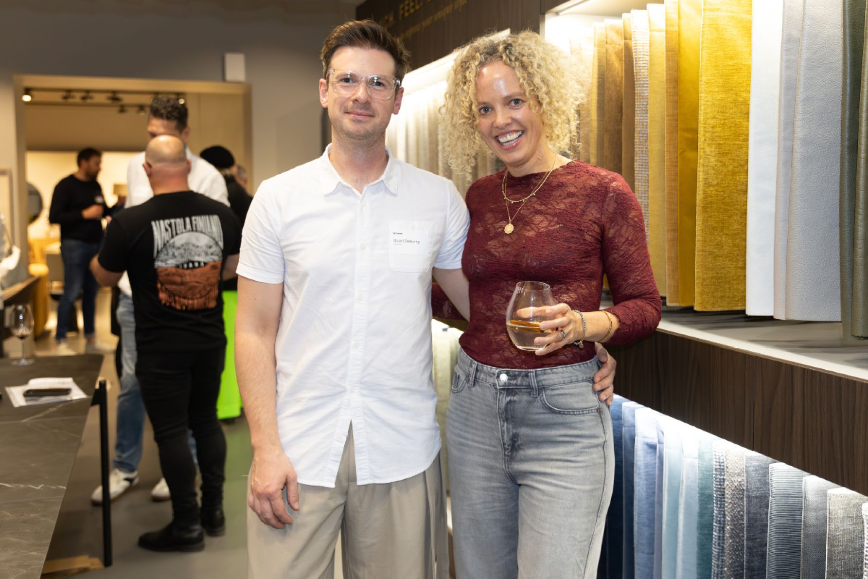 Stuart Seekamp and Emma Kelly