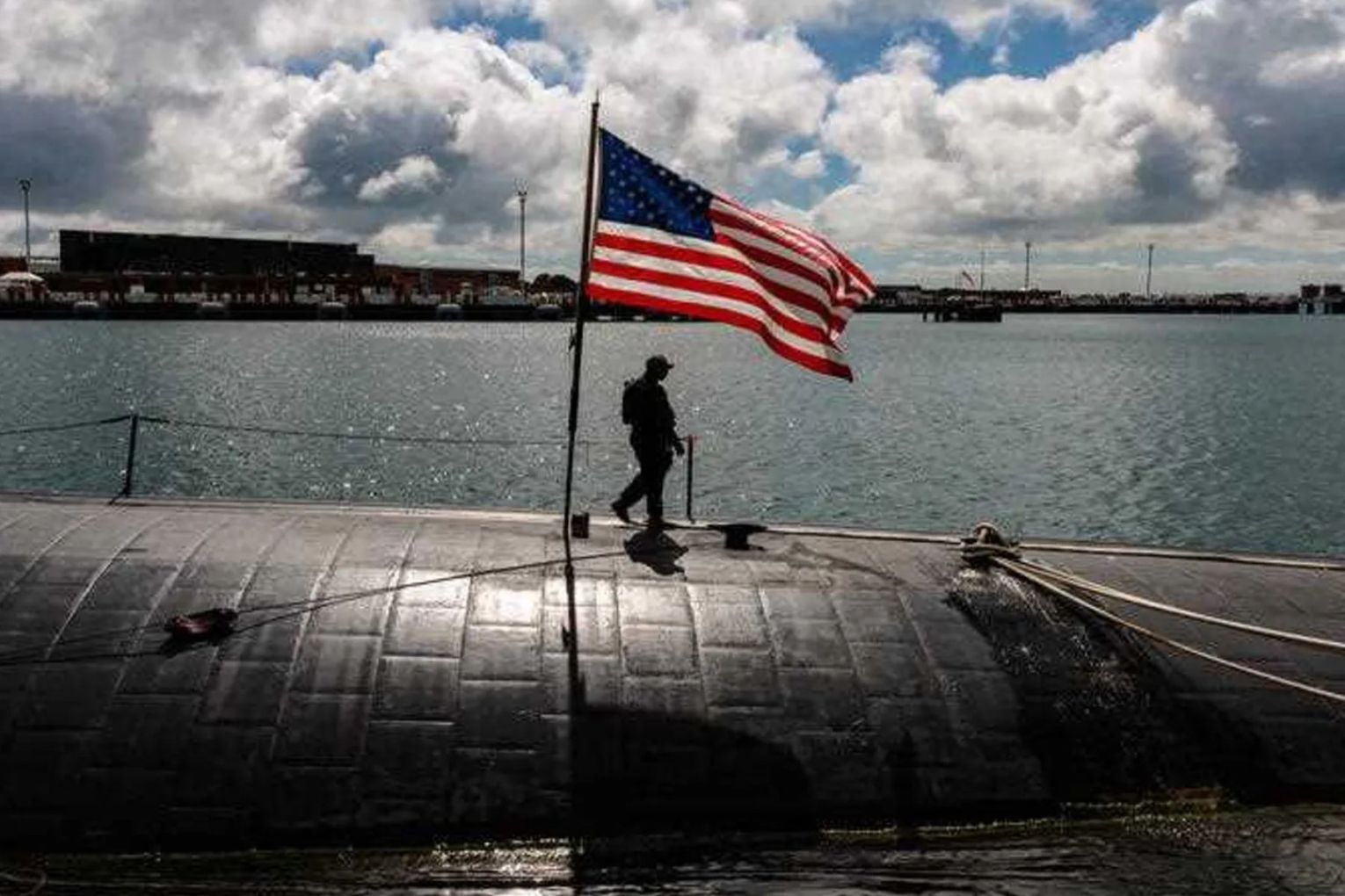 Australia will receive second-hand, not new, Virginia-class submarines from the US as part of AUKUS. Picture AAP Photo/Richard Wainwright
