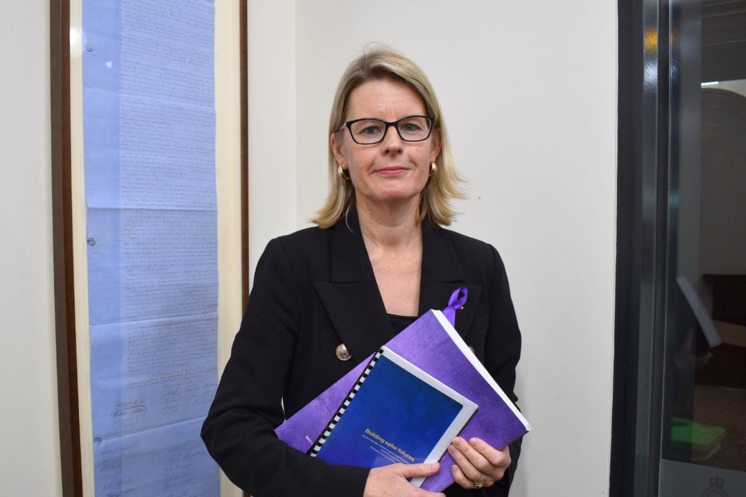 Alice Rolls is the newest in Labor's cabinet, with a large mandate to deliver on the state's Royal Commission reccomendations. Pictures: Helen Karakulak/InDaily. 