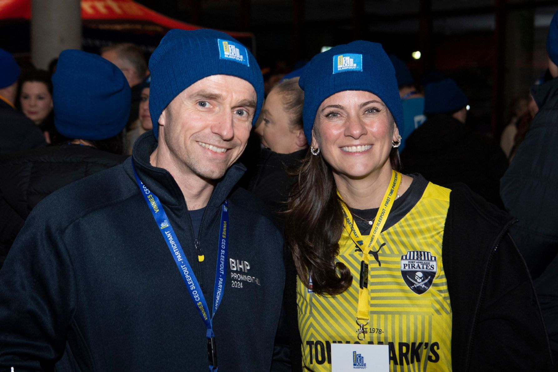 Andrew Harris and Paulina Hernandez