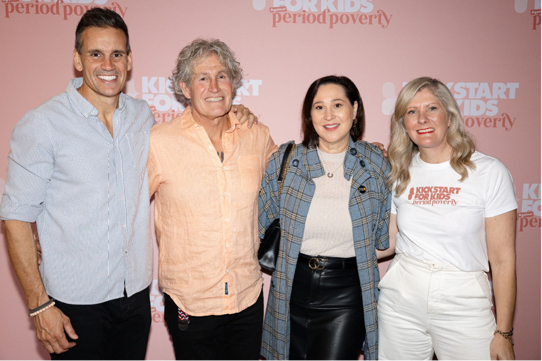 Andrew Hayes, Ian Steel, Jo Skene and Belinda Bocson