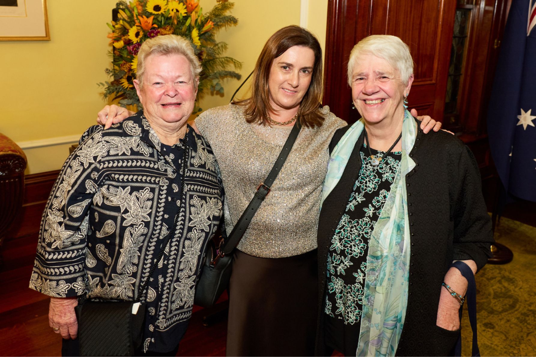 Ann Surrell, Jacinta Toy and Andrea Rutherford