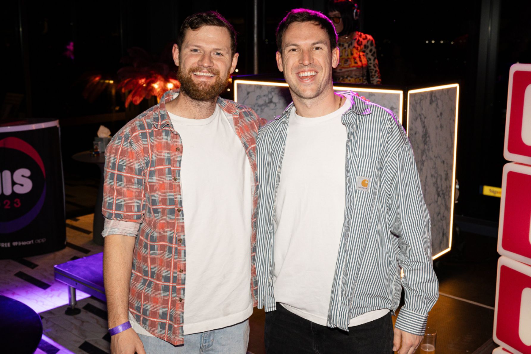 Ben Harvey and Liam Stapleton