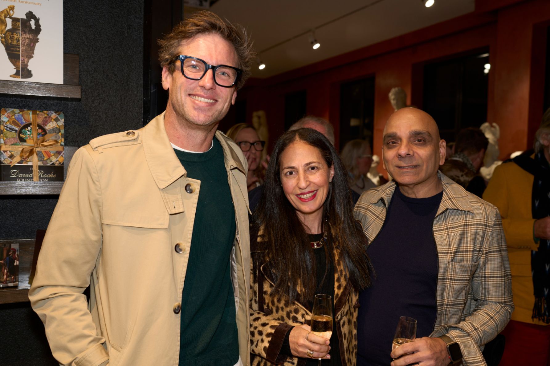Hugo Michell, Lee Theodoros and Mo Qureshi