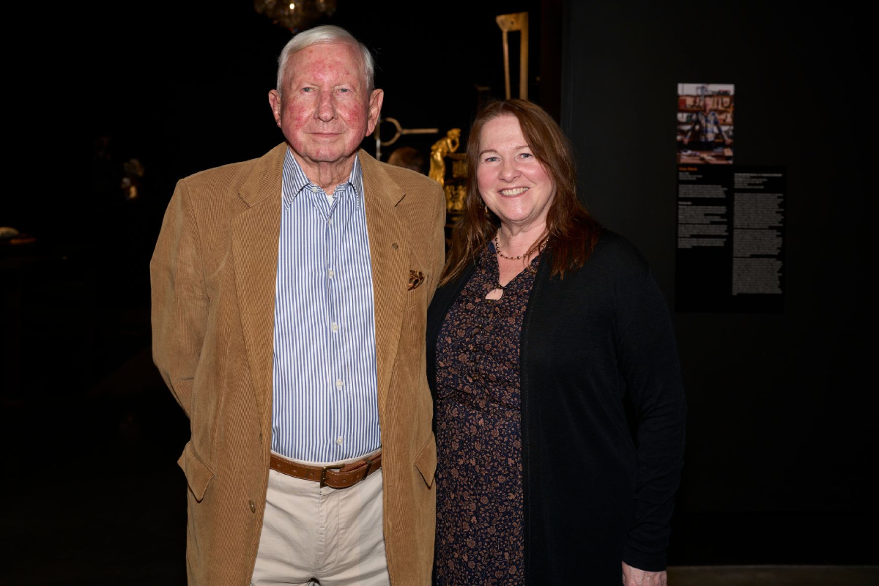 James Staples and Anne Souvertjis