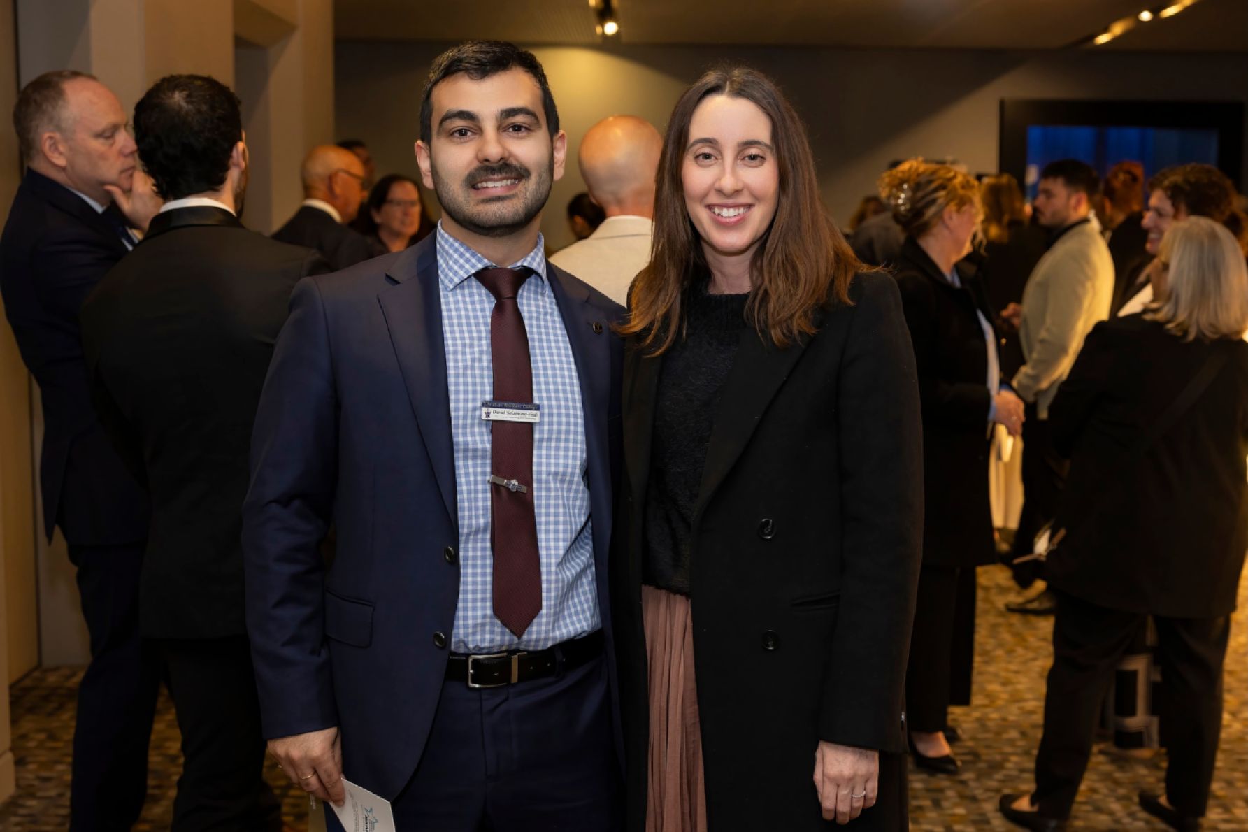 David Salamone-Violi and Celeste Jordan
