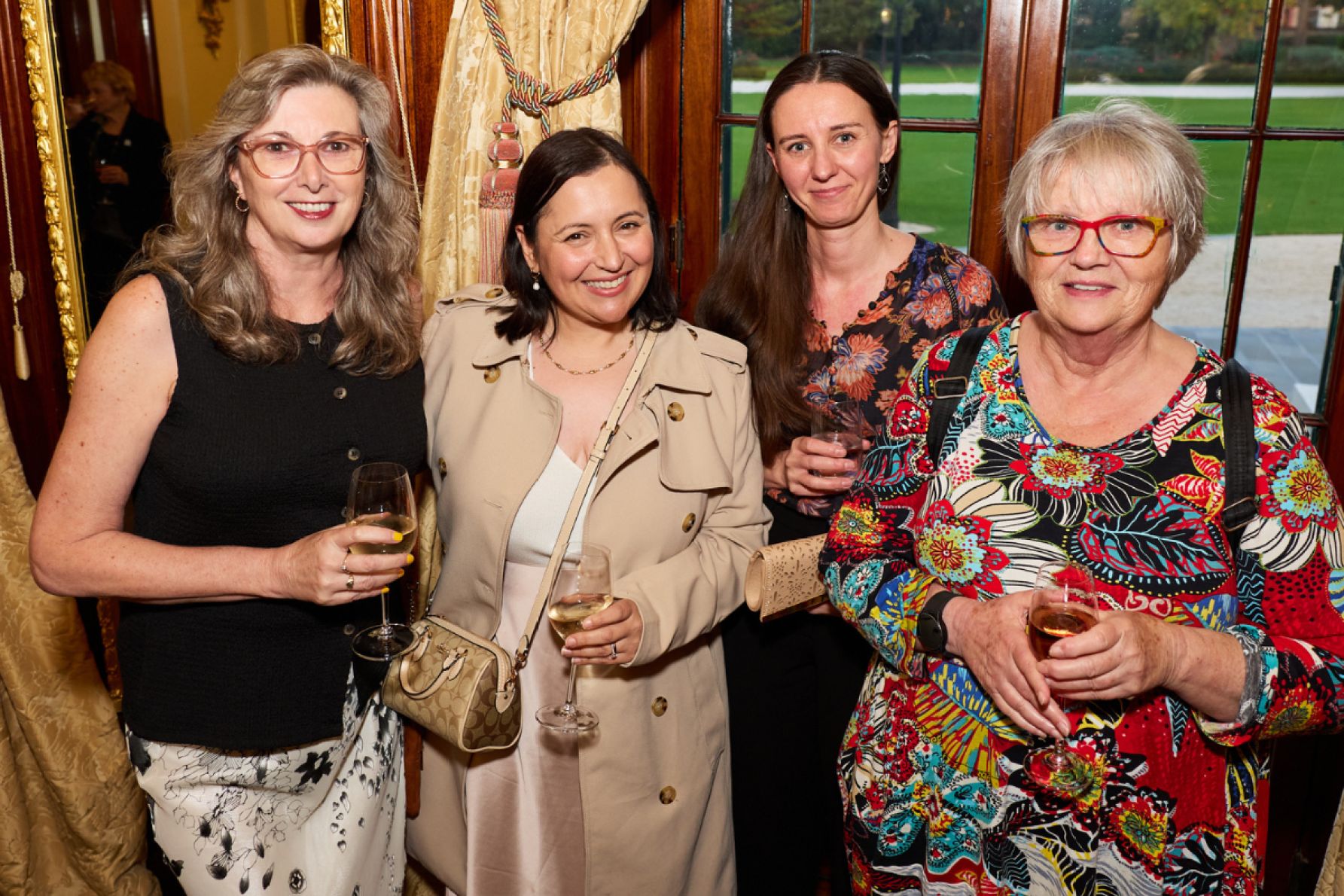Diane McInnes, Natalie Ciccocioppo, Hannah Cromb and Mieke van Hees