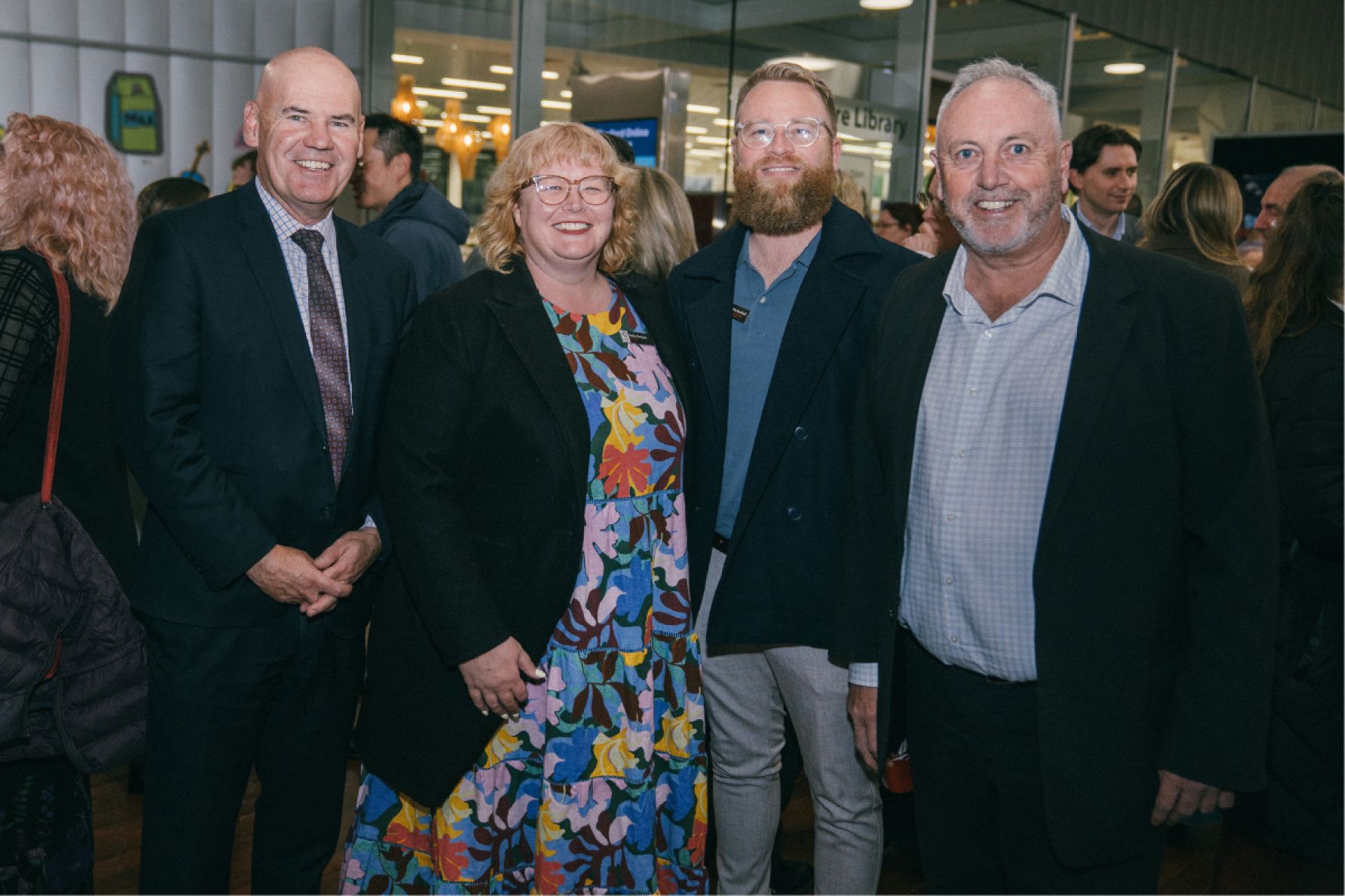 Neil McGoran, Kelly Bunyon, Scott Hockenhull and Chris Platten