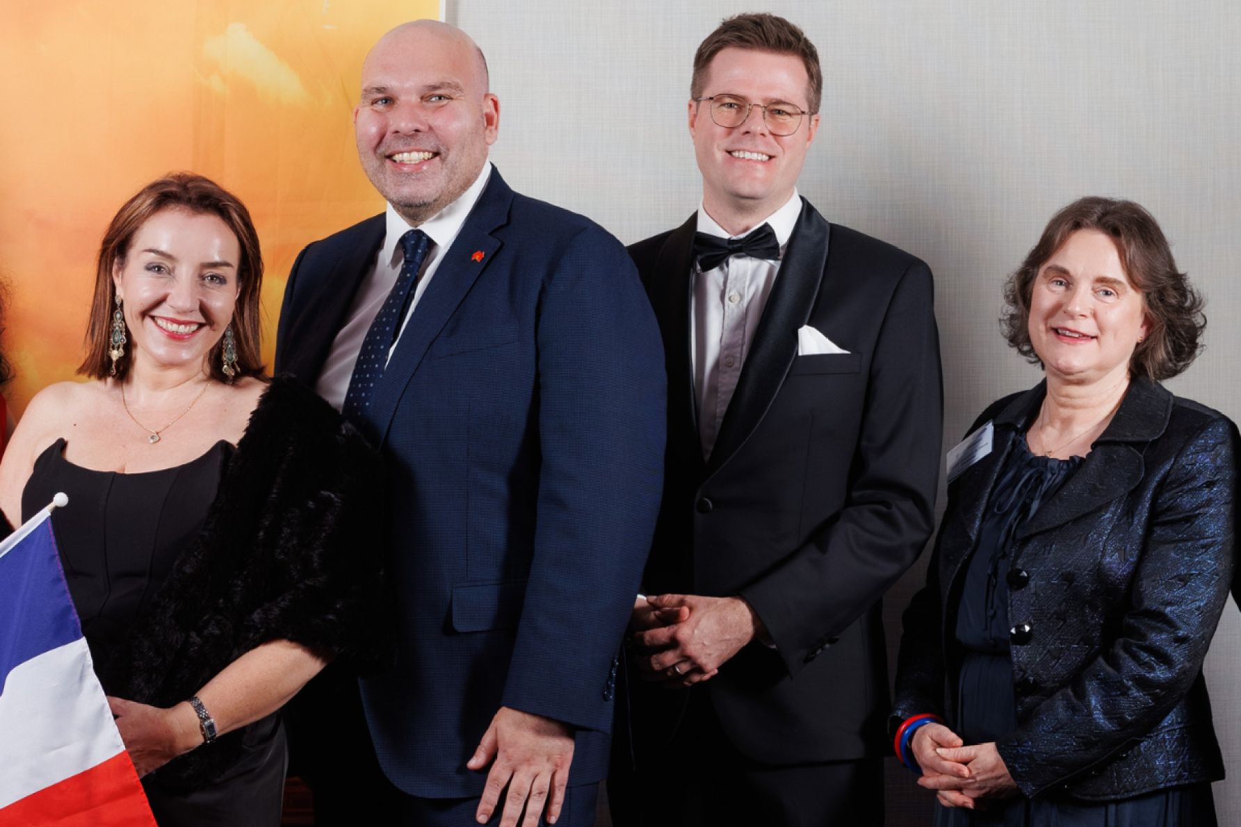 Florence Masters, Justin Hanson, Romain Bertin and Marcia McLachlan