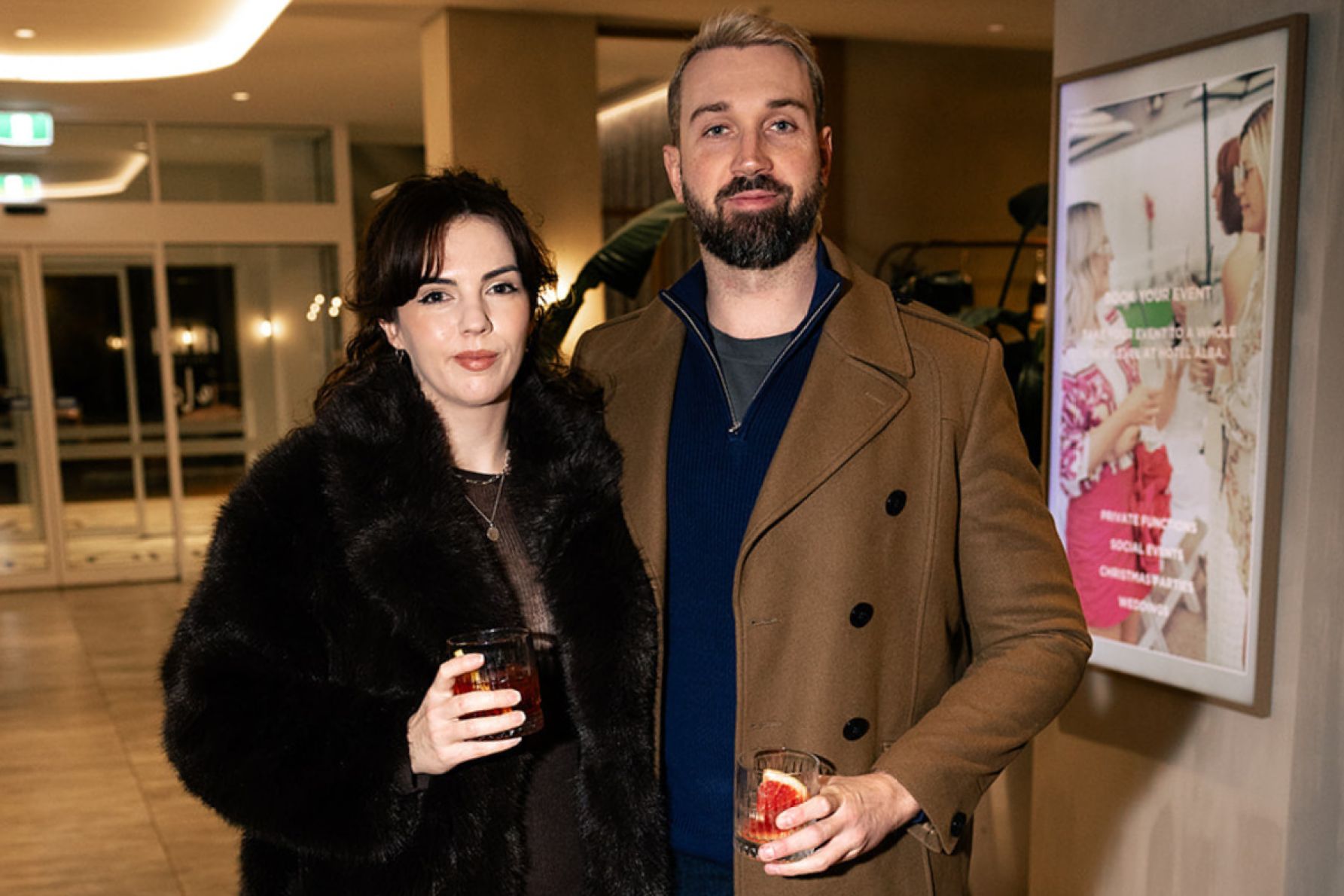 Grace Harper and Simon Anderson