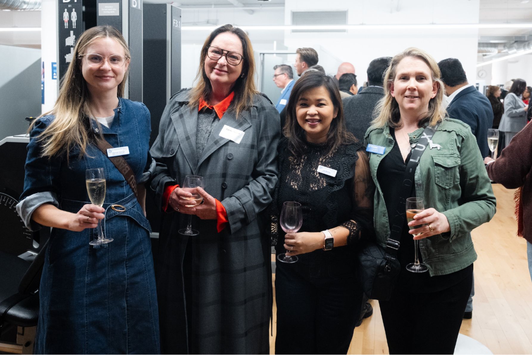 Hannah George, Carolyn Rayner, Lyly Barnes and Alison Cooper