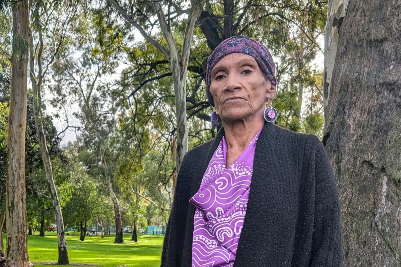 Janette Milera is joining a federal court attempt to halt works at the North Adelaide Golf Course. Picture: supplied. 