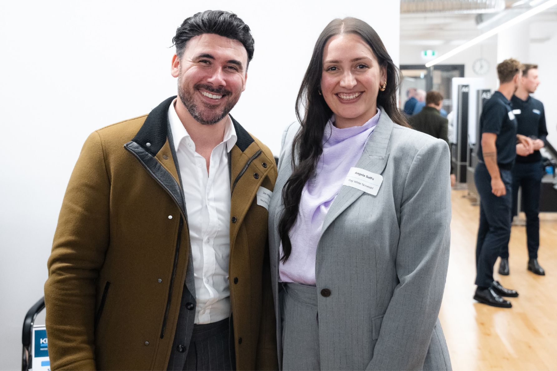 Joe Hibeljic and Angela Sallis