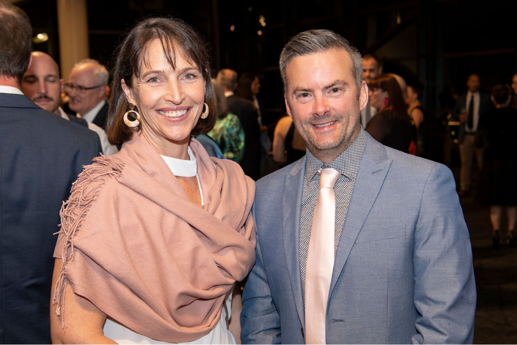 Judith Lowe and Paul Wright