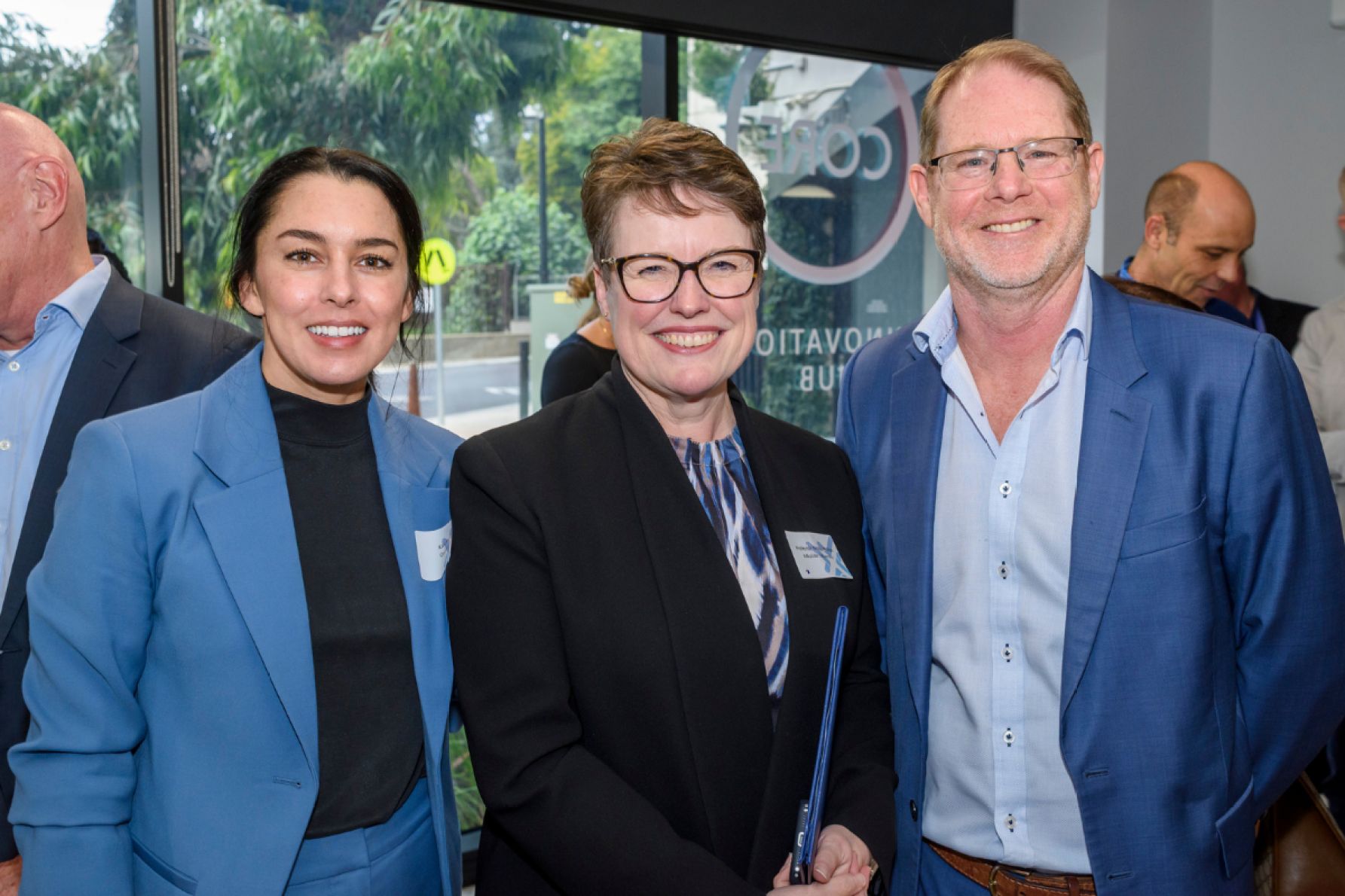 Kara Redding, Nicola Phillips and Andre Luiten