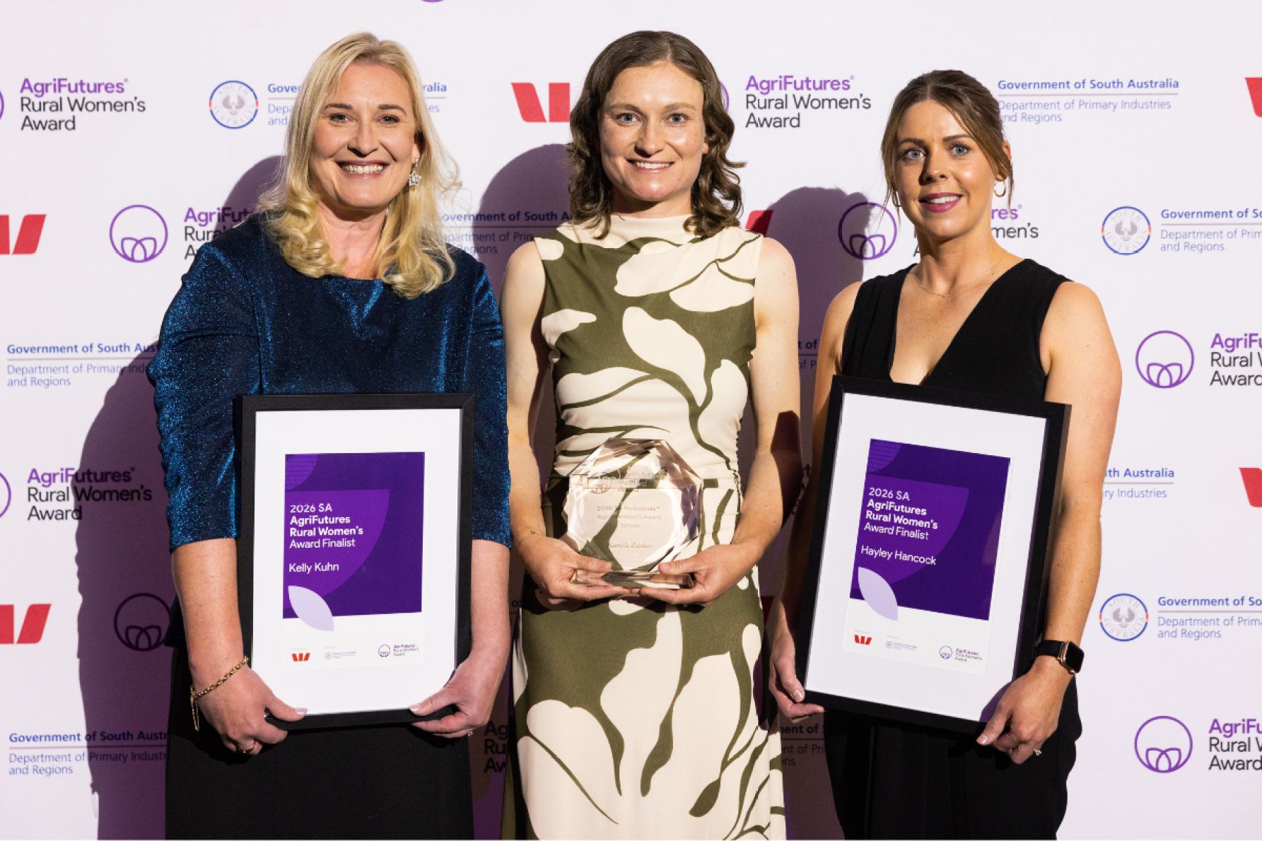 Kelly Kuhn, Narelle Zanker and Hayley Hancock
