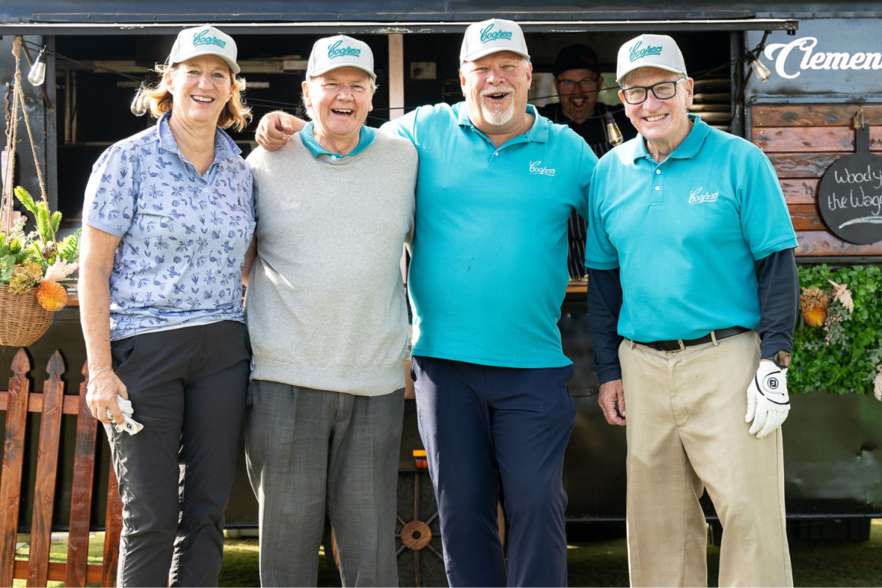 Kerry Strydom, Tim Cooper, Ric Olsen and Cam Pearce