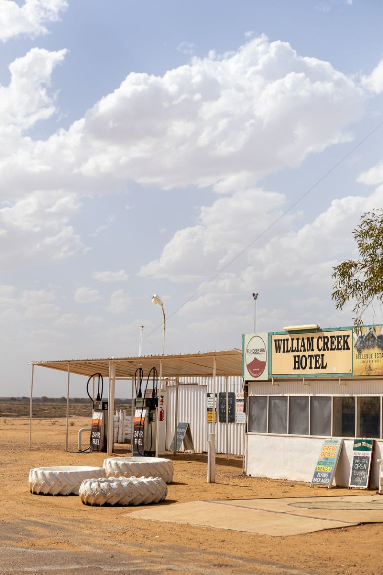 William Creek claims to be the smallest town in Australia with a permanent population of six, but swells with hundreds of visitors when Lake Eyre floods.