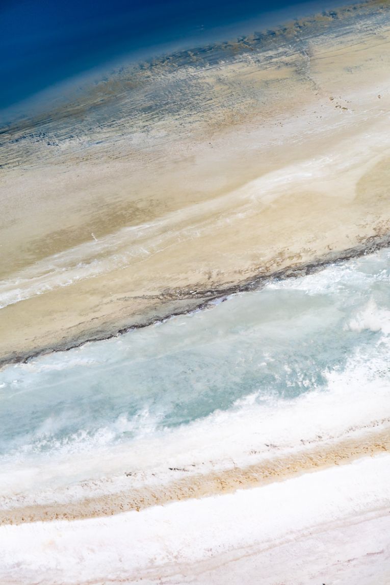 The colours of Lake Eyre.