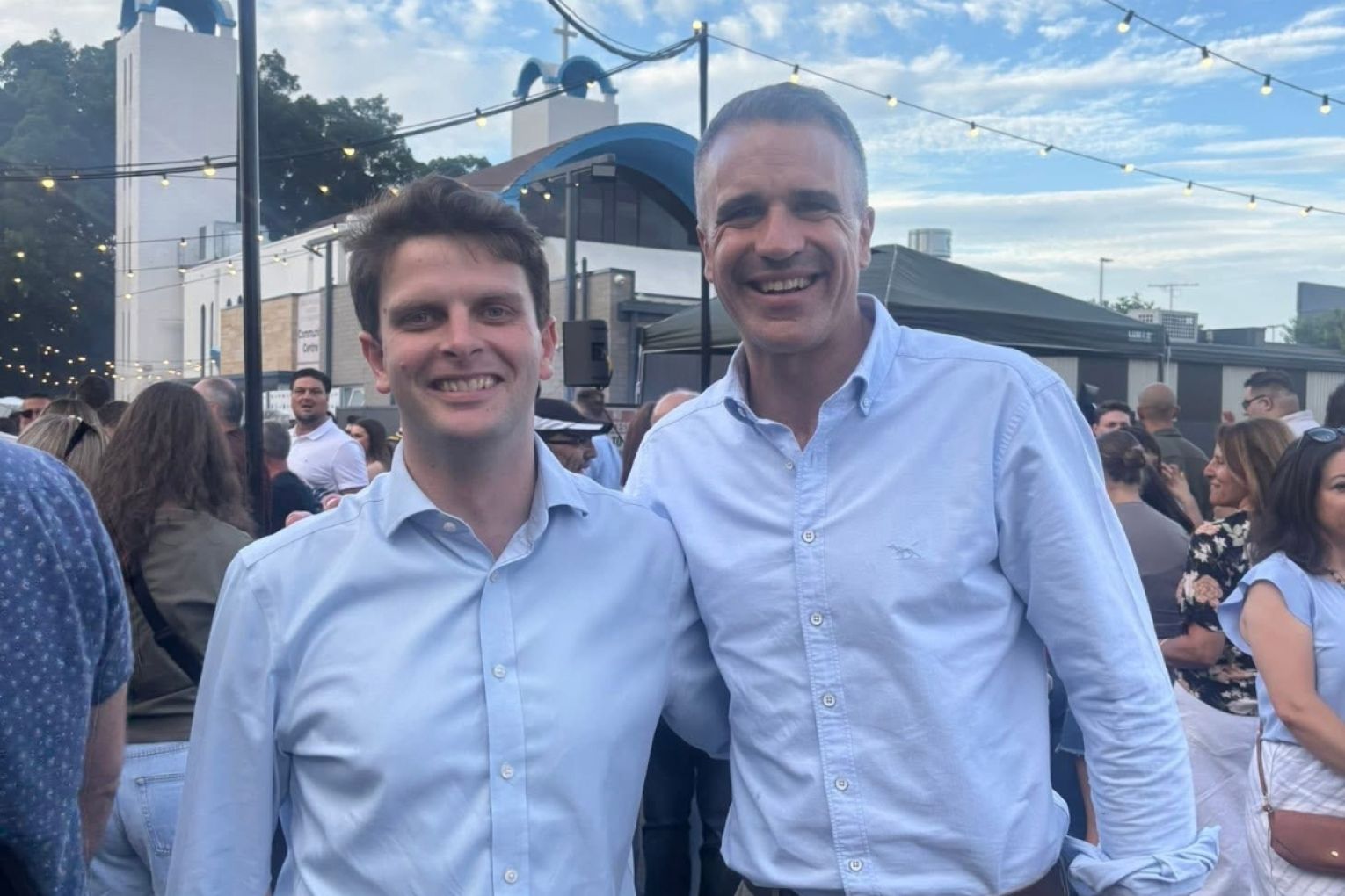 New MP Lawrence Ben and his mentor, Premier Peter Malinauskas. Photo: Facebook