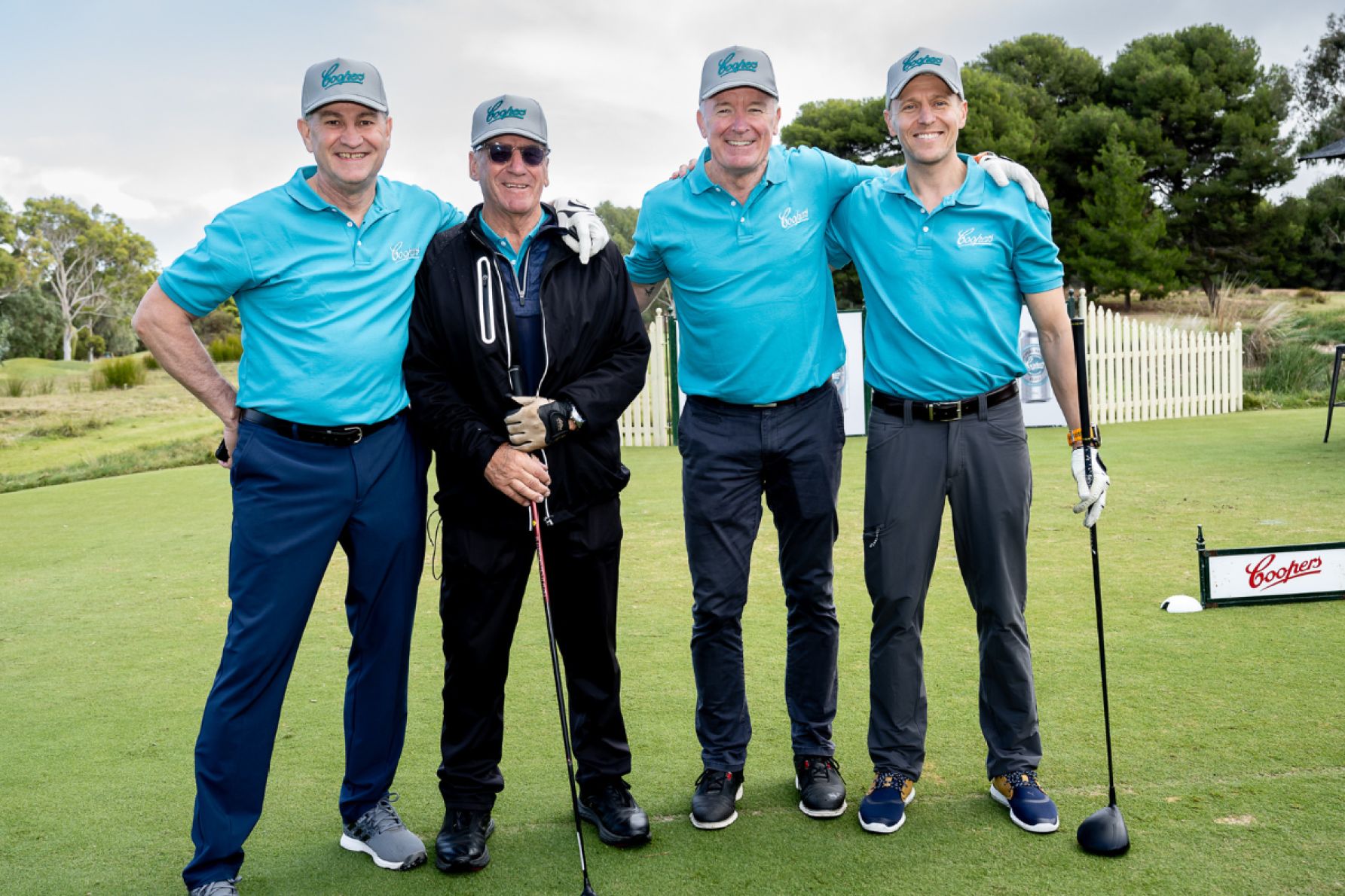 Michael Shearer, Glenn Cooper, Darren Paech and Andrew Cooper