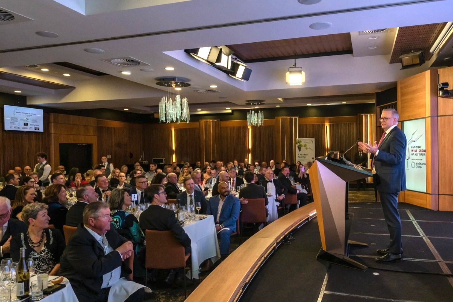South Australia swept the floor at last night's National Wine Show. Photo: National Wine Show