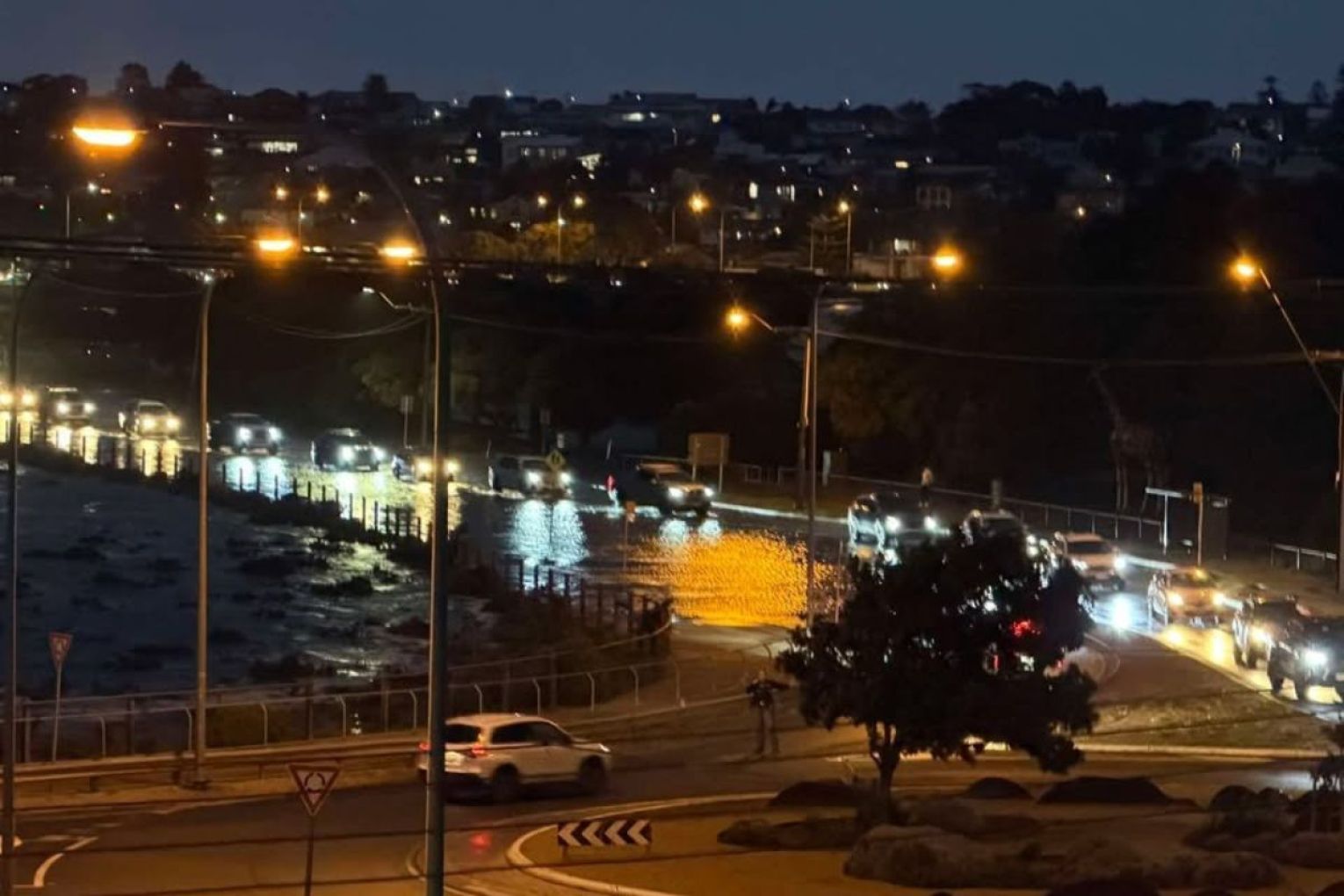 Port Noarlunga, before the Saltfleet Bridge was closed. Picture: Nicola Thornton/Facebook