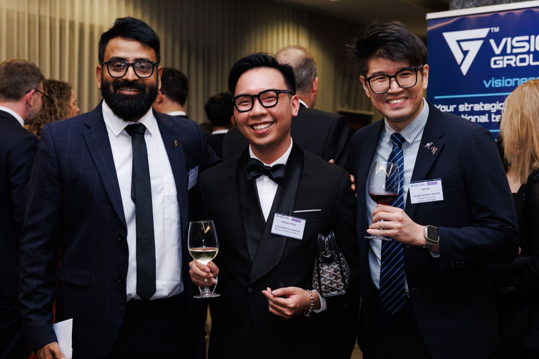 Prashanth Mysore, Michael Pham and Josh Lee