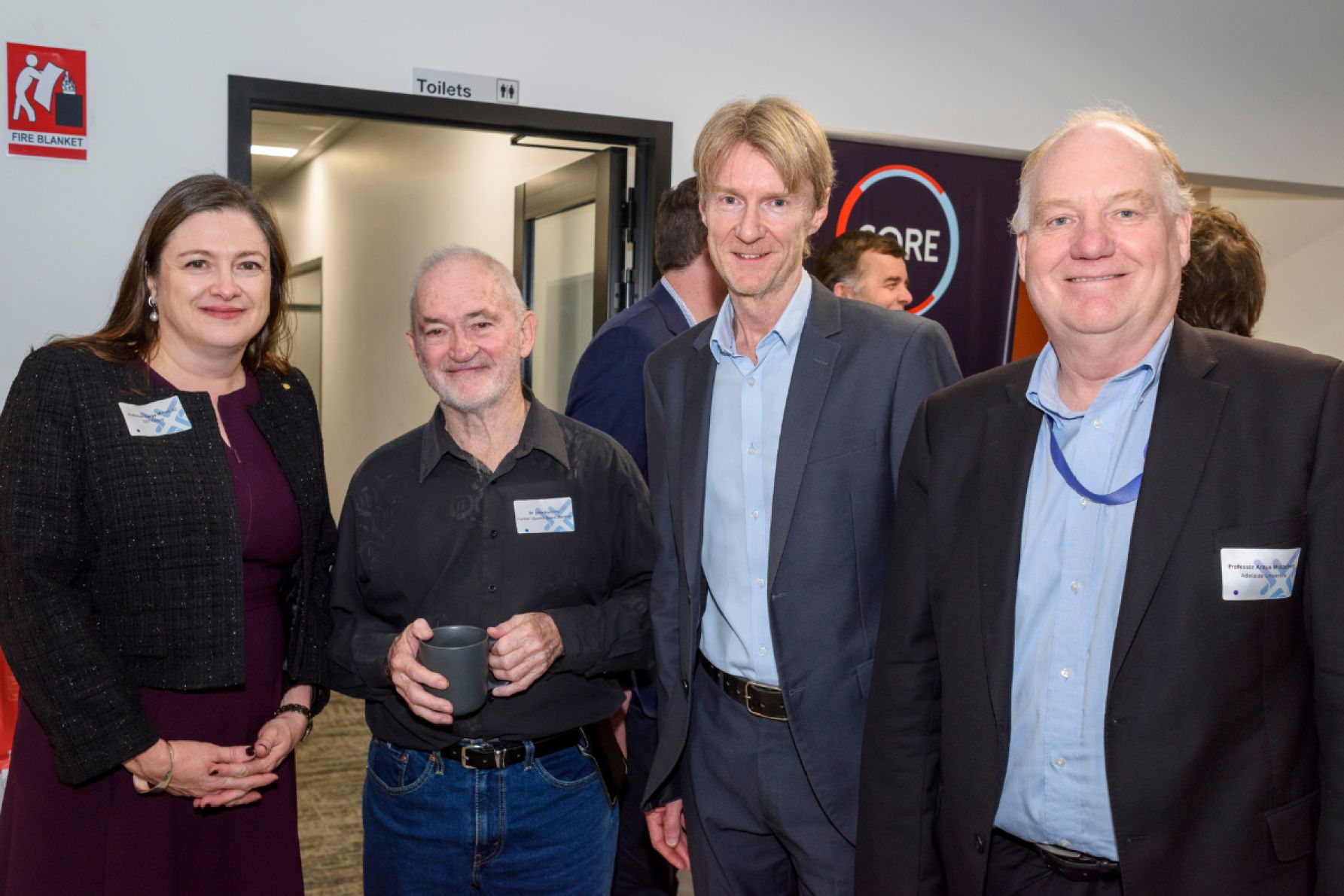 Tanya Monroe, John Hartnett, Martin O’Connor and Anton Middelberg