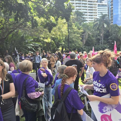 Thumbnail for Nurses rally as Katter attempts to reopen abortion debate