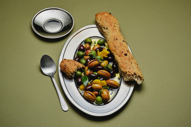 Thumbnail for Warmed perfumed olives