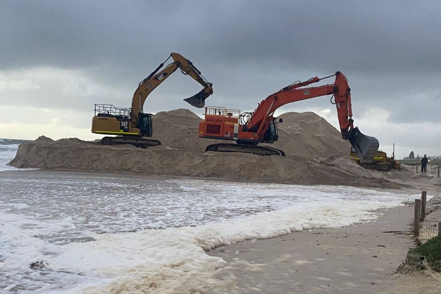 Picture: Save West Beach Sand