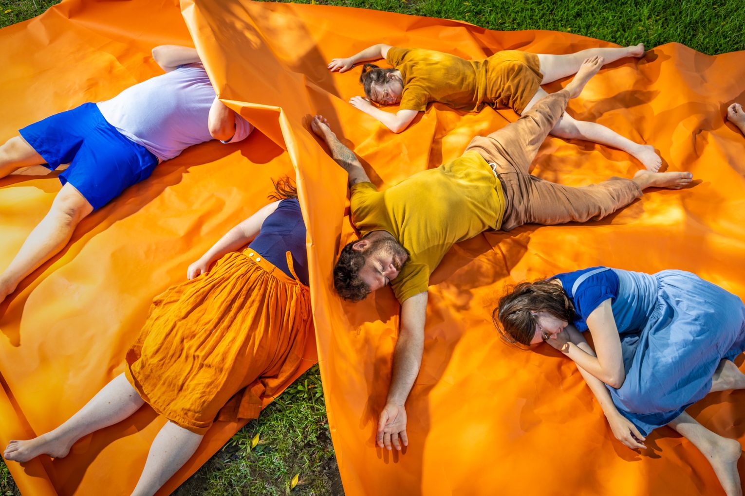 Bleachers is a visually striking new disability-led dance-theatre work by Sprung Dance Theatre. Credit: Thomas Oliver