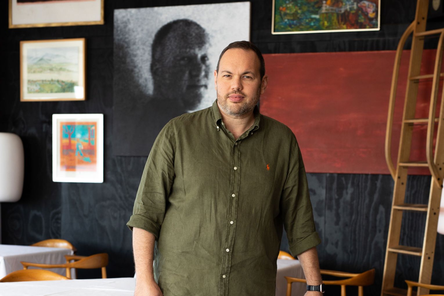 Matteo Galletto at Lucio's Marina in Tewantin | Credit: Aimee Dodge Photography