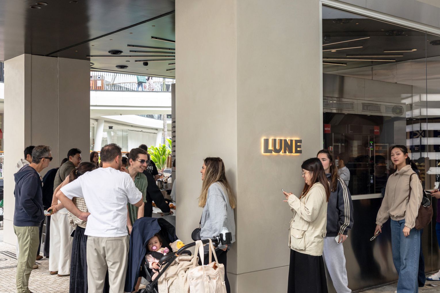 Lune Croissanterie has brought its famed pastries to Pacific Fair Shopping Centre | Credit: Jade Quinlivan