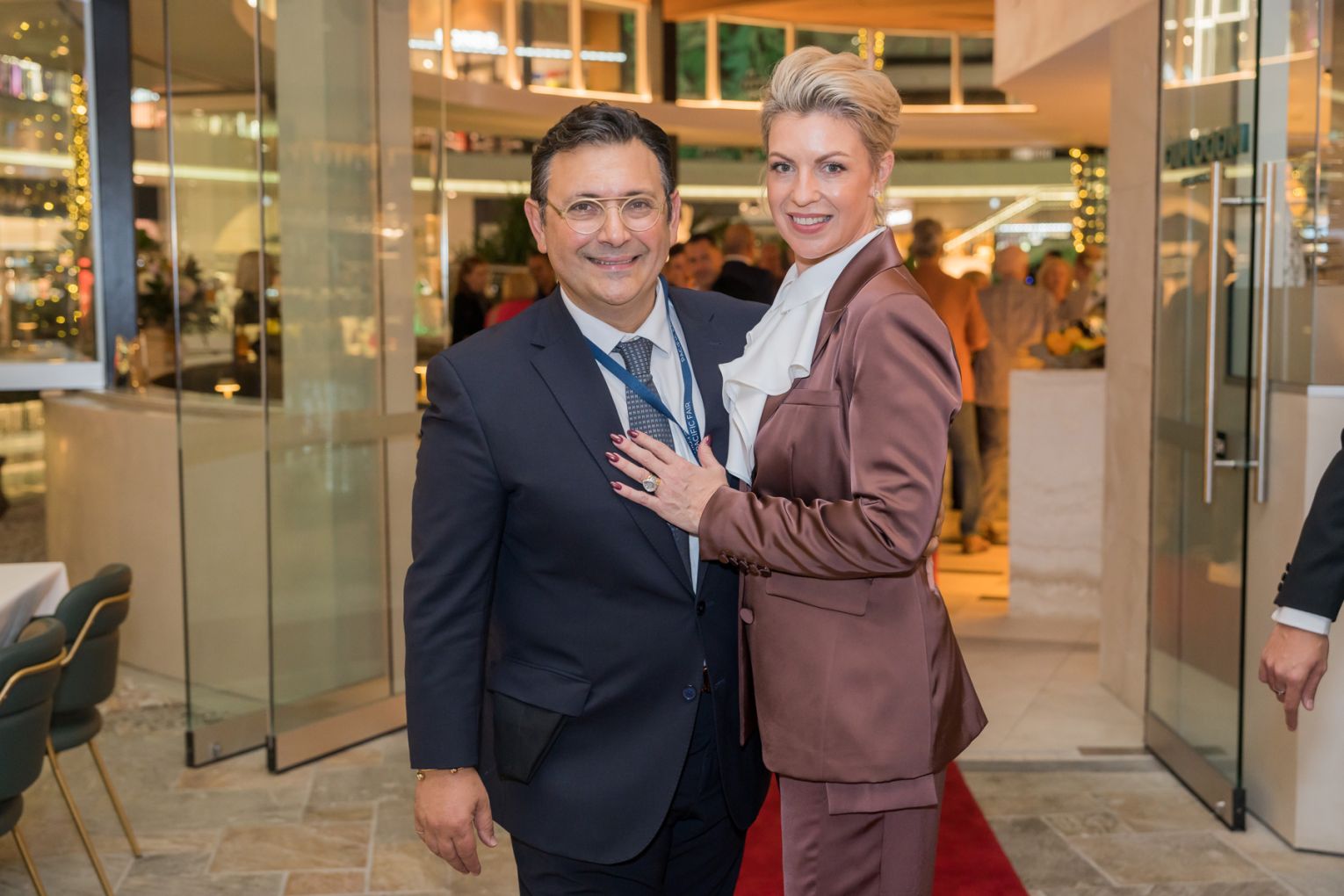 Max and Amanda Alfieri are returning to Sanctuary Cove with Zio Italian Enoteca | Credit: Supplied