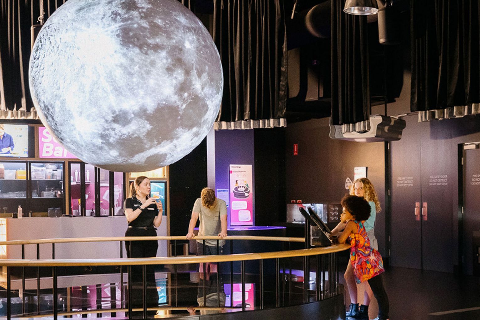 SparkLab's Science on a Sphere, Queensland Museum | Credit: image supplied