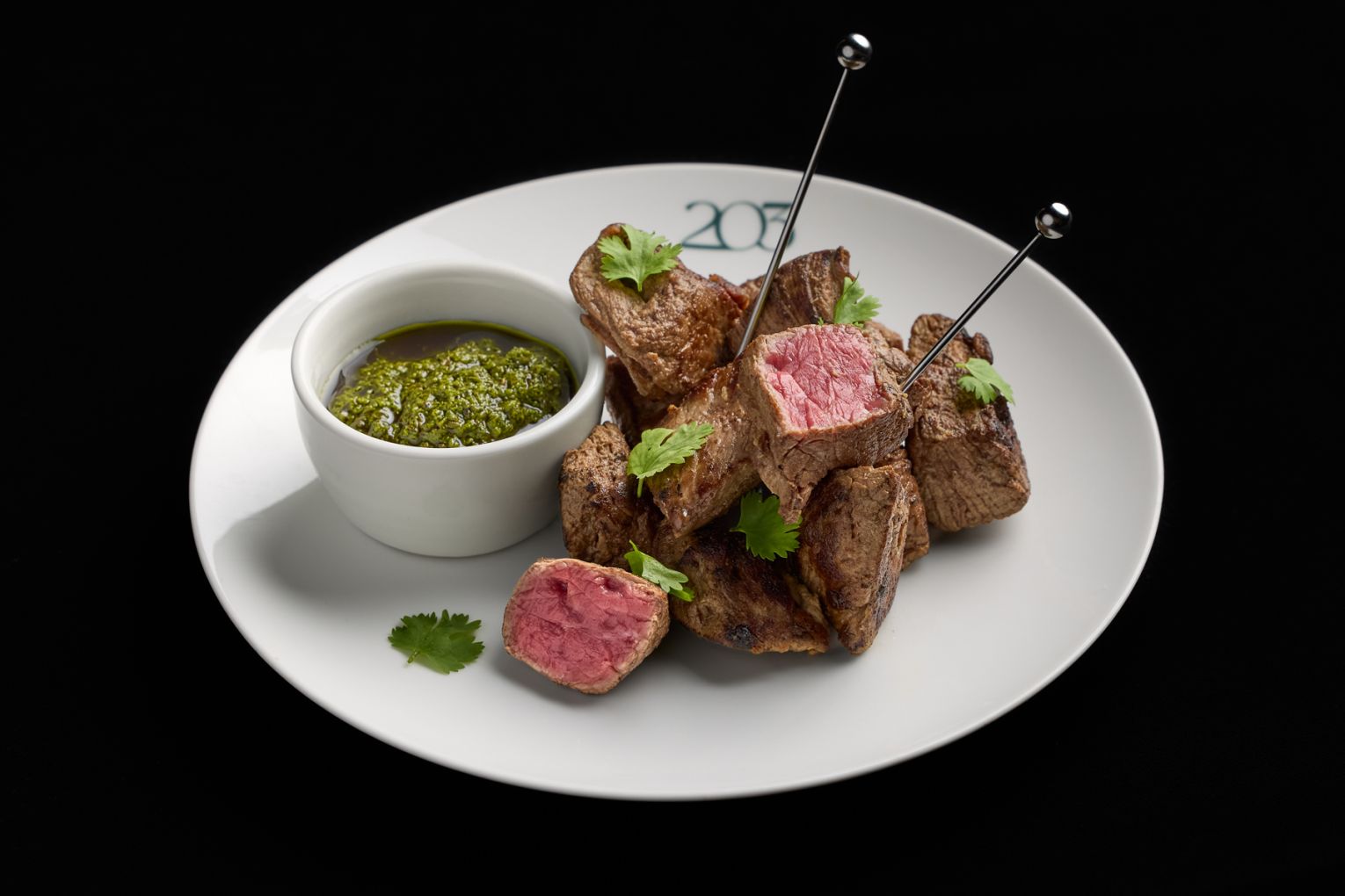Steak bites by The 203. Credit: Markus Ravik
