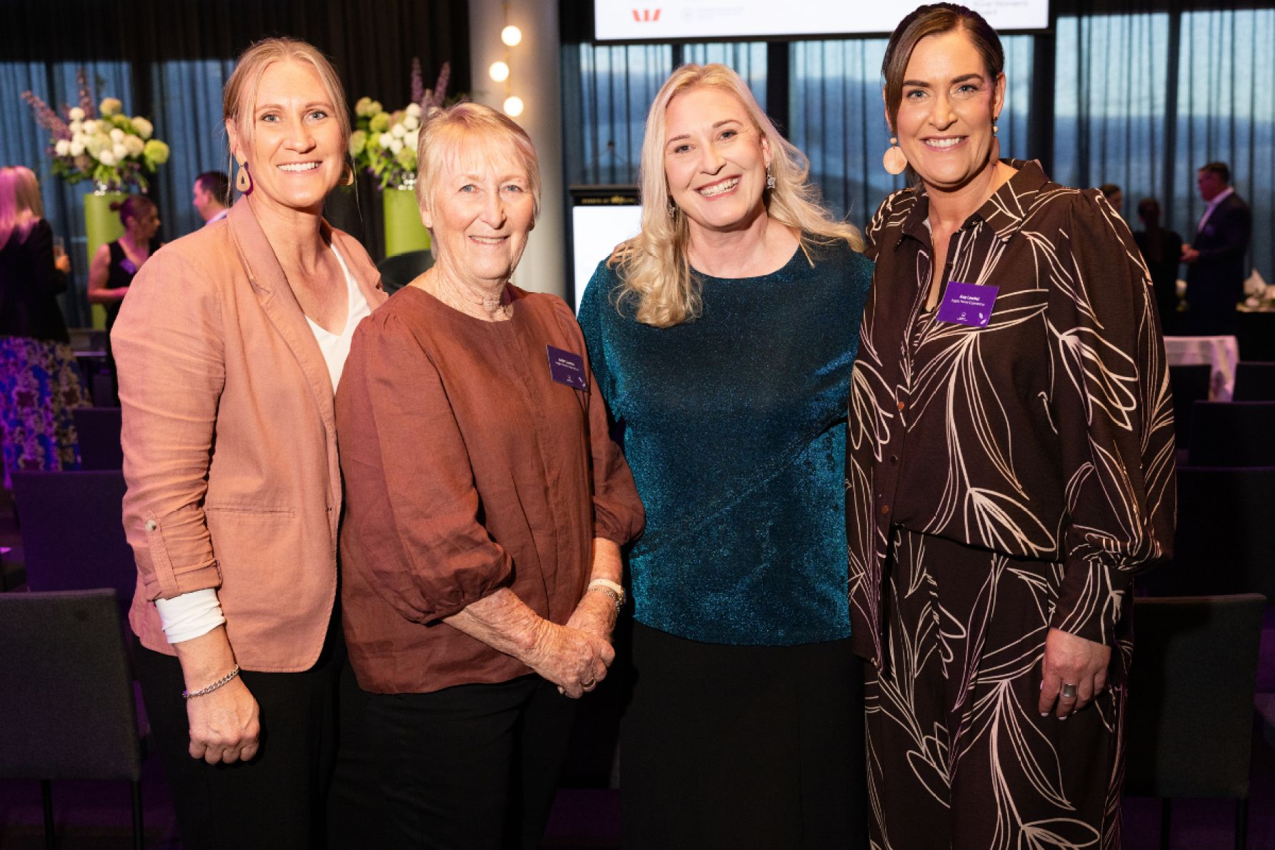 Tracey Dabinett, Judith Loechel, Kelly Kuhn and Amy Loechel