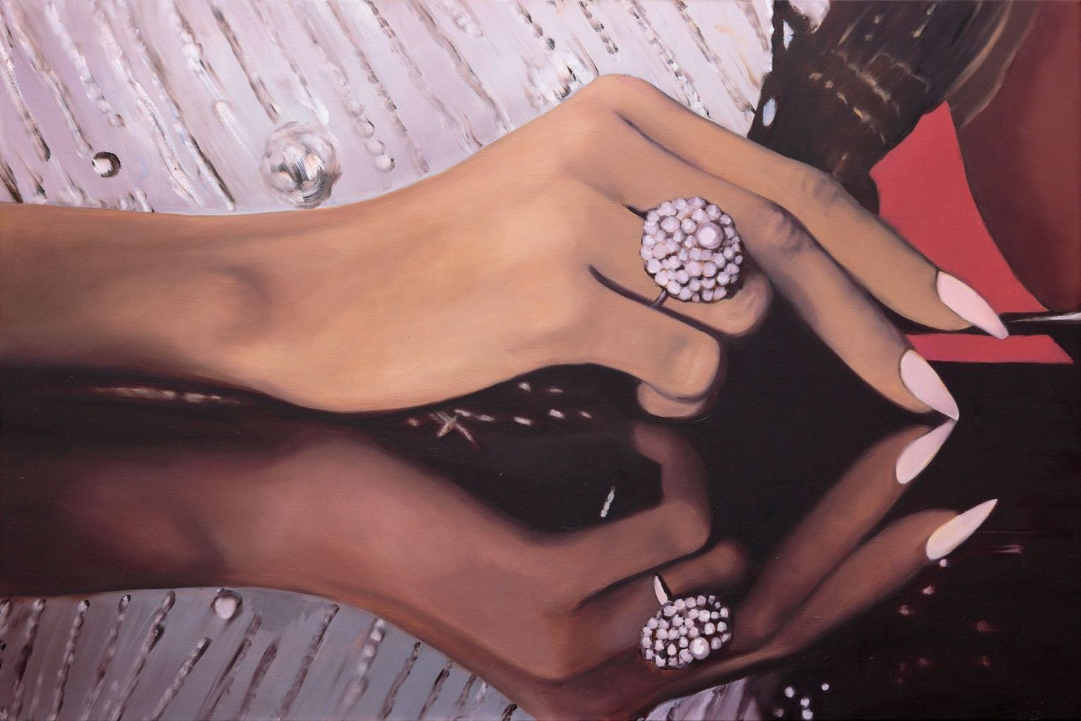 Glamour by Heidi Yardley is one of the works showing at Jan Murphy Gallery.