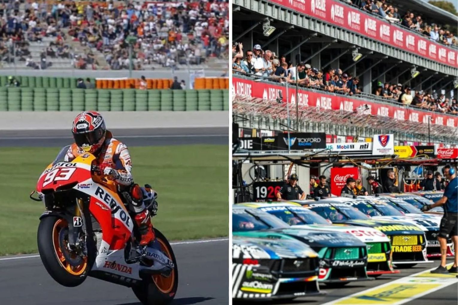 Closures to busy Adelaide streets could be extended next year to accommodate works on MotoGP and Supercars tracks.
