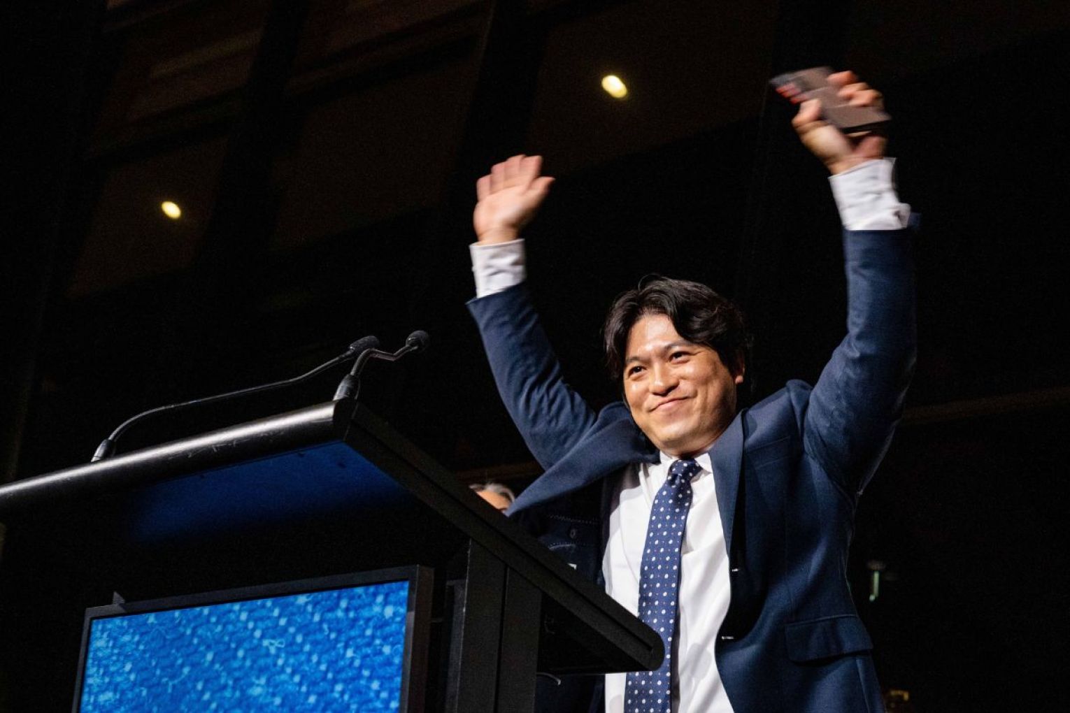 Withus Global managing director Danny Yoon took home the First Among Equals Award at Thursday night's 40 Under 40 ceremony. Photo: Jack Fenby