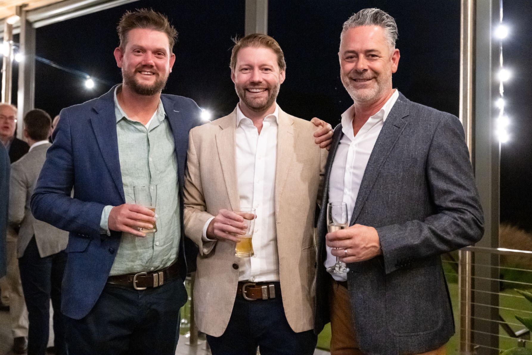 Will Van Den Berg, Eddie Lane and Steven Scott