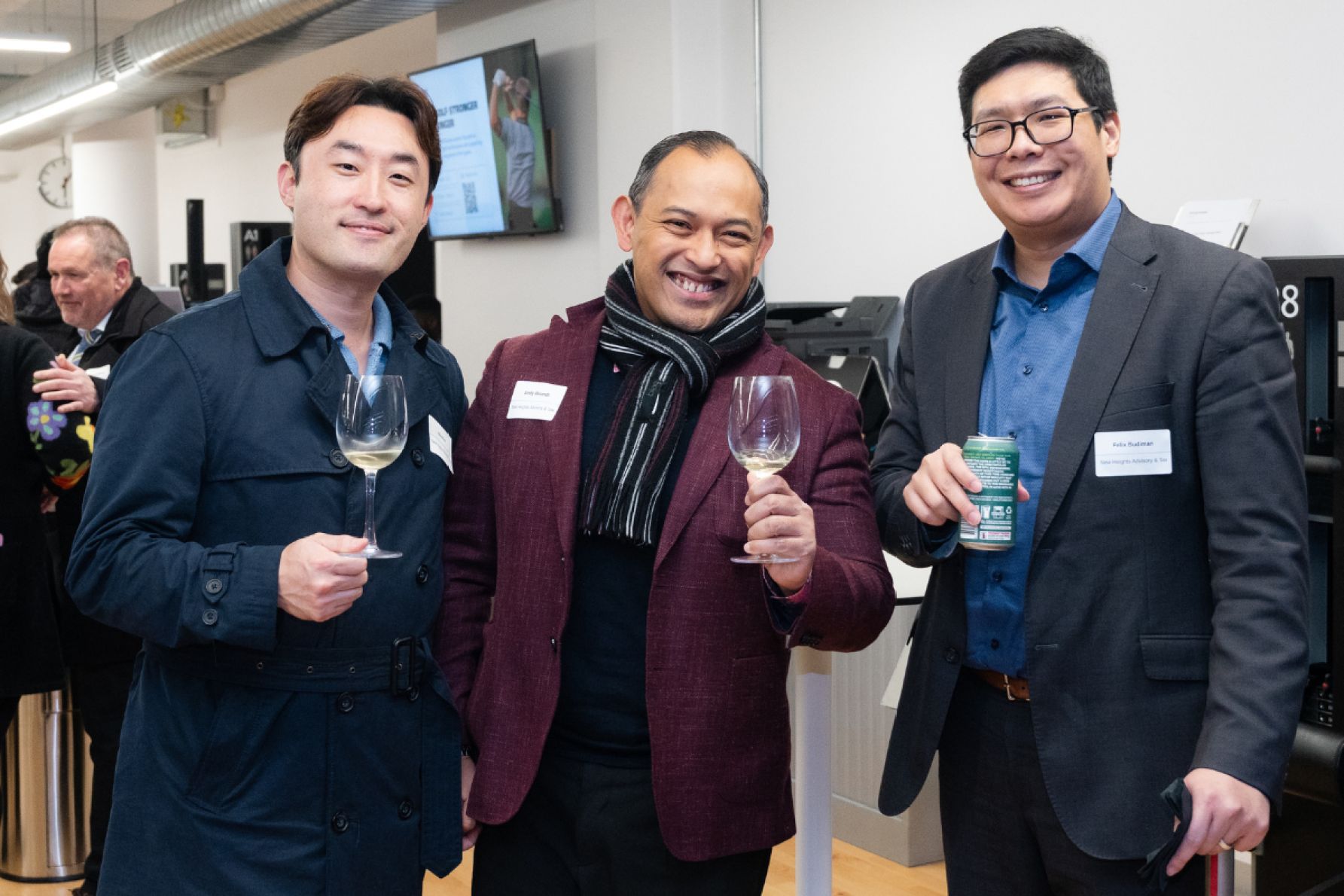 Woo Kim, Andy Asiandi and Felix Budiman