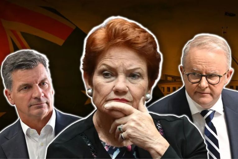 Thumbnail for Hanson takes poll hit, Coalition down to rock bottom