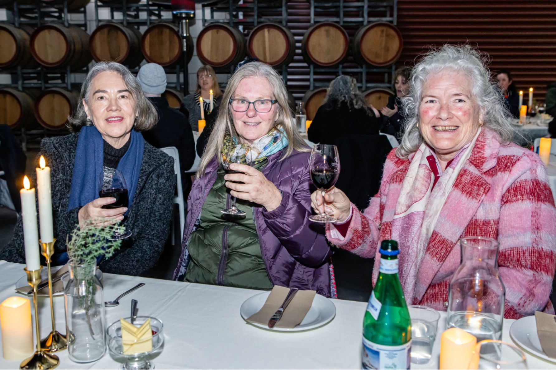 Diana Carmichael, Perri Kaye and Fiona Jones