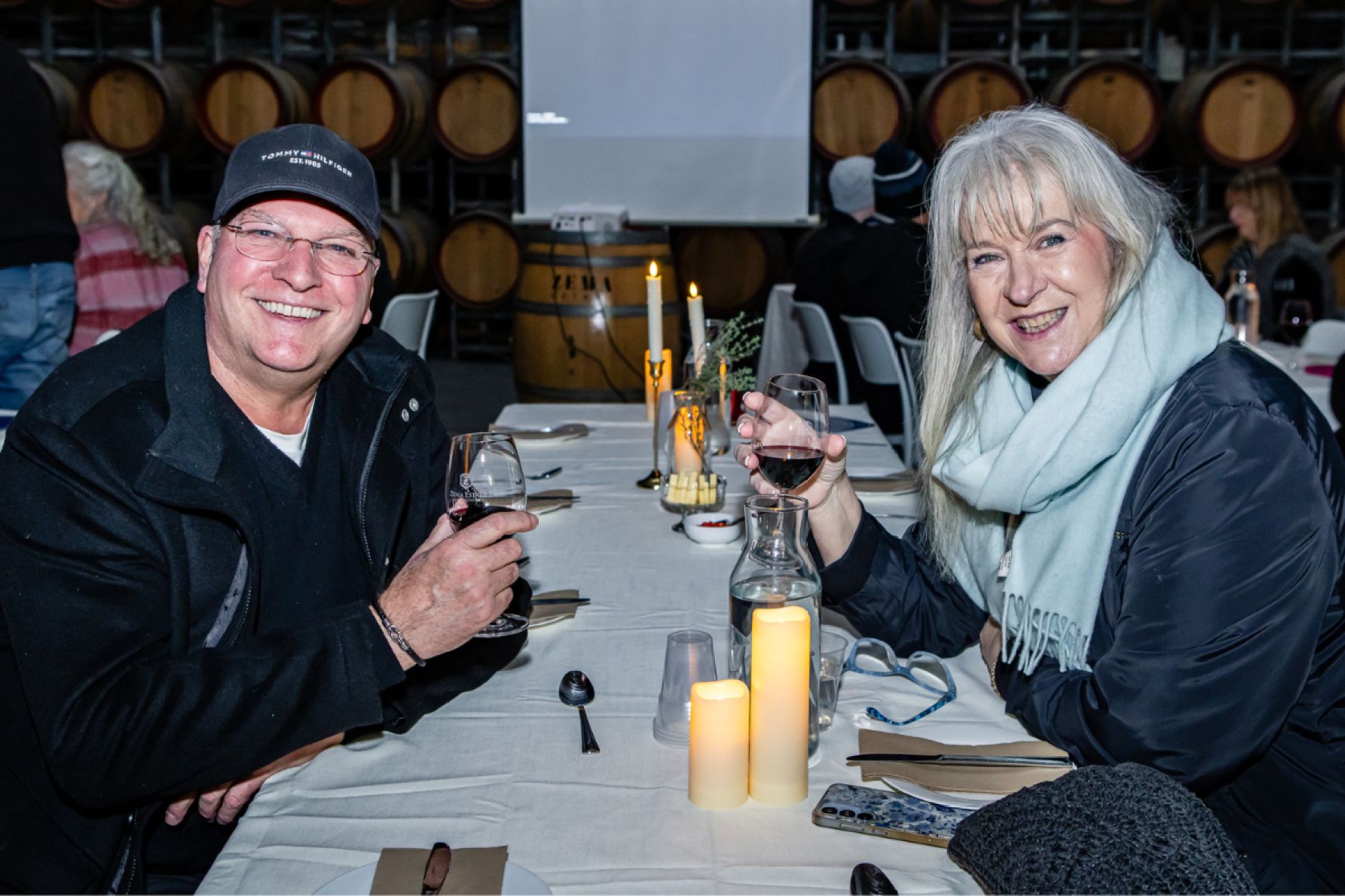 Peter McBain and Nadine Zanol