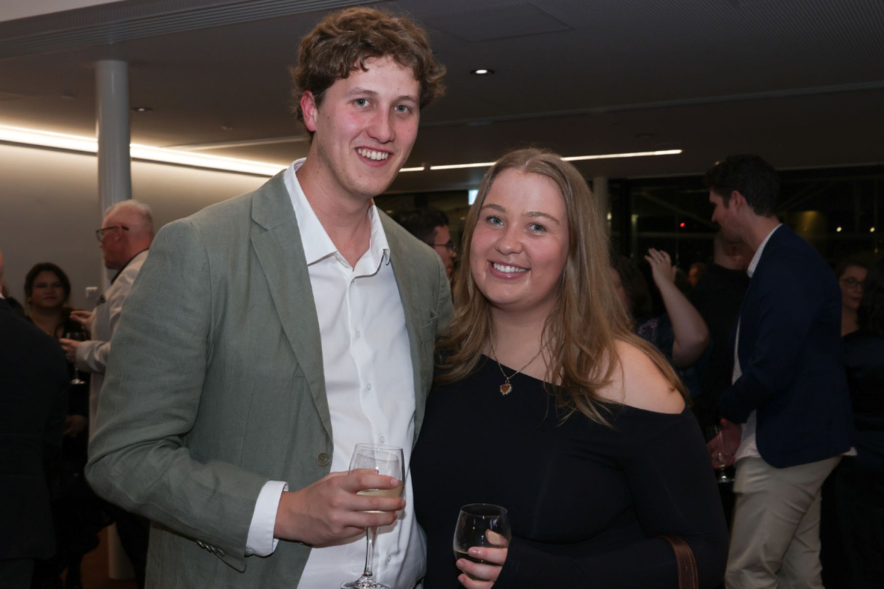 Sam Hillier and Abbie O'Rielly